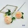 3 peonías artificiales extranjeras, arreglo floral para boda, rosas europeas occidentales, venta al por mayor, decoración del hogar para hotel, flores de seda DIY