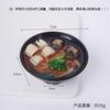 Tigela de ramen estilo japonês simulação de PVC Ishakaya pássaro queimando simulação de ornamentos de comida acessórios para casa de brincar de cozinha DIY