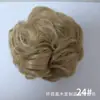 Atravessando a Fronteira Peruca Coque de Cabelo Coque Fabricante Atacado Seda de Alta Temperatura Fofo Cacheado Elástico de Cabelo Botão de Flor Cabeça Comércio Exterior Cabelo