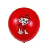 Globos de Látex Paw Patrol Transfronterizo de 12 pulgadas Globos de Dibujos Animados para Actividades de Jardín de Infancia Globos de Decoración para Fiestas de Cumpleaños