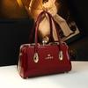 Bolso Nuevo Elegante y con Estilo 2026, Bolso Grande de Charol para Mujer, Bolso de Lujo de Piel Genuina para Mujer, Bolso de Hombro Único Cruzado, Moderno