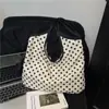 Nueva Bolsa para Viajar de Gran Capacidad Bolso de Hombro Bolso Tote Bolso de Mano con Puntos Bolsa de Cosméticos para Mujer Bolsa de Axila para Estudiante
