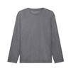 Playera de Manga Larga para Hombre de 200g Algodón Puro Cuello Redondo Camiseta Base para Hombre y Mujer Personalizada T1000L