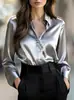 Camisas de Mujer 2026 Nuevo Estilo Versátil Estilo Europeo y Americano Elegantes Camisas Formales para Mujer para el Trabajo Otoño Tops Sencillos