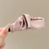 Pinza de Plátano de Satén de Gama Alta Estilo Coreano, Pasador Exquisito y Versátil para Mujer, Nuevo Modelo 2026, Pinza de Moño, Accesorio para el Cabello de Pinza Vertical