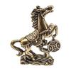 Adornos de Caballo del Zodíaco de Latón Haz Dinero Ahora Adornos Pequeños para el Hogar Decoración para Mascota de Té Regalos Hechos a Mano