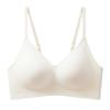 Lingerie Feminina para Seios Pequenos, Sutiã Fino de Verão, Anti-Queda, Sem Costura, Estilo Jovem, Sutiã Sem Fio, Minimiza Seios Grandes