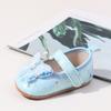 Zapatos de Bebé con Lentejuelas Mariposa Zapatos de Princesa Primavera y Verano Nuevos Suela de Goma Antideslizante Zapatos para Niños Pequeños Transpirables Zapatos de Bebé