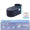 Bañera Inflable Cubo de Baño Plegable Artefacto Tina Cubo de Baño para Adultos Hogar Cuerpo Completo Niños Cubo de Baño para Adultos