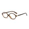 Óculos de Sol Jamie 9432 Estilo Zhang Yuanying Armação Pequena Oval Estilo Coreano Retrô Lentes Lisas Anti-Luz Azul Podem Ser Personalizados para Miopia