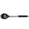 En stock Vajilla de Silicona Acero Inoxidable Mango de Acero con Cubierta de Silicona Antiescaldado Juego de Utensilios de Cocina Cuchara de Cocina Colador