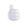 Organizador de cabos de polegar Gancho adesivo fofo criativo para armazenamento de cabos de dados Organizador de cabos fixos Gancho de polegar sem perfuração