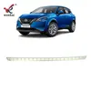 Adequado para Nissan 22 Novo Qashqai Parachoque Traseiro Modificado Protetor J12 Porta-malas Especial Tira Anti-risco de Aço Inoxidável