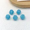 Cuentas Irregulares tipo Barril de Dos Colores de 11 mm con Agujeros, Cuentas Sueltas para Colgantes de Coche, Collares para Teléfono, Accesorios de Joyería Vintage de Imitación de Jade