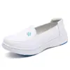 Nuevo Estilo Otoño Zapatos de Enfermera para Mujer Suela Suave Transpirables Resistentes al Olor Cómodos para los Pies que No se Cansan Antideslizantes Versátiles Suela Gruesa Zapatos de Trabajo para el Sector Médico y de la Salud
