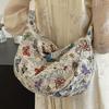 Bolsa de Lona de Grande Capacidade para o Dia a Dia para Mulheres 2026 Nova Tendência Moda Bolsa Tote para Mulheres Ins Bolsa de Ombro para Estudantes Universitários para Mulheres