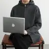 Nuevos suéteres de punto con capucha para otoño e invierno, cárdigans unisex, chaquetas con cremallera de corte holgado, estilo vintage, al por mayor desde una fábrica transfronteriza
