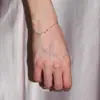 Estilo Minimalista Luxo Leve Extremamente Fina Gotas d'Água Brilhante Corrente de Diamante Pingente Colar Feminino Outono e Inverno Novo Corrente de Clavícula para o Trabalho