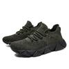2025 Nuevos Zapatos Deportivos de Moda Coreana para Hombre Transfronterizos Tejido Fly-Knit Malla Cómoda Transpirable Casual Zapatos de Hombre