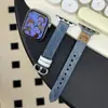 Adecuado para Correa de Apple S12S98765Se Watch, Pulsera de Moda, Correa de Reloj de Mezclilla, Pulsera de Muñeca de Bola Pequeña de Dibujos Animados