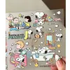 Novos adesivos diários do Snoopy de desenho animado decoração de desenho animado do Snoopy DIY para telefone, agenda, copo d'água, tablet