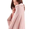 Manta de Franela Doble Engrosada Otoño e Invierno Manta para Siesta en la Oficina Manta Chal Manta Perezosa para Sofá en stock Manta Arte