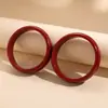 Pulsera Cuadrada de Estrella Transfronteriza Europea y Americana de Acrílico Pulsera de Lujo Ligero de Gama Alta Moda Personalizada Joyería de Mano Versátil Venta al por Mayor