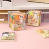 Mini Livros Didáticos, Cadernos Portáteis, Cadernos Pequenos de Língua Chinesa, Diário Doudou, Miniaturas