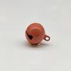 Pintura color caramelo de 14 mm palabra Campana decoración navideña accesorios llavero bricolaje color metal joyería para mascotas