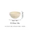 Cesta de Fermentación de Ratán del Oeste de Indonesia Estilo Europeo Utensilios para Hornear Cesta de Fermentación para Pan de Campo Cesta Redonda para Pan de Campo