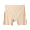 Pantalones Cortos de Hielo de Seda Antiexposición Dos en Uno para Mujer sin Costuras con Shorts de Seguridad