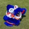 Niños y Adultos 12 pulgadas Espuma Danza del León Accesorios Cabeza de León Accesorios de Performance de Danza del León Foshan Xingmaitebao
