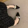 Zapatos Planos de Mujer Punta Fina Boca Baja Estilo Francés 2026 Primavera y Otoño Chica Mori Retro Ante Mocasines Slip-On Suela Suave
