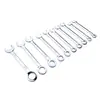 Juego de Llaves de Flor de Ciruelo Pequeñas Métricas Mini Llave de Flor de Ciruelo de Doble Propósito 4-11mm Llave Inglesa Imperial