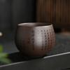 Taza de cerámica de arena púrpura Taza de té china taza de té simple grande Taza maestra juego de té de cerámica taza de té kung fu