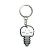 Llavero de Serie Médica de Dibujos Animados Más Vendido Transfronterizo Colgante Portallaves de Coche Pequeño de Caucho Suave PVC Regalo para el Día de las Enfermeras