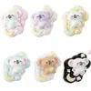 Koala lindo de dibujos animados pegamento de crema diy resina brillante funda de teléfono pasador para el pelo cuerda para el pelo accesorios de resina material al por mayor