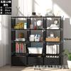 Comércio exterior atacado simples estante de montagem multicamadas prateleira de chão mesa estante infantil DIY armário de armazenamento