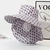 Sombrero de Protección Solar con Ala Ancha, Sombrero de Sol de Verano, Chal de Moda para Mujer, Sombrero de Sol con Protección para el Cuello Integrada a Prueba de Viento y UV