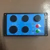 Alimentador para Estanque de Peces 12V CC Controlador de Velocidad Caja de Control Remoto Accesorios de Reparación de Alimentador Semiautomático