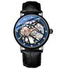 MOHDNE Relógio Masculino Mecânico Tourbillon Totalmente Automático Tom de Agitar Ponteiro Rápido Relógio Mecânico Vivo