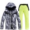 Traje de Esquí para Snowboard Traje para Pareja para Hombre y Mujer Cálido Espesor Estilo Coreano Traje de Esquí