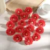 5cm Flores Artificiais Flores de Rosa Chá Flores de Rosa Pequenas Acessórios para Prendedor de Cabelo DIY Flores para Fazer Guirlanda de Noiva Atacado
