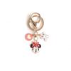 Bonito ins Estilo Mickey Minnie Mouse Casal Chaveiro Requintado Bolsa Liga Pingente Chaveiro Presente para Homens e Mulheres
