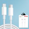Cable de Datos de Carga Rápida Tipo Doble C, Núcleo de Cobre Libre de Oxígeno de 5 Hilos, TPE Ecológico, Adecuado para Carga Súper Rápida Apple y Huawei