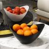 Prato de Frutas Simples Hill Prato de Frutas de Melamina Mesa de Centro da Sala de Estar Armazenamento Lanches Doces Nozes Luxo Leve Prato de Frutas Requintado Atacado