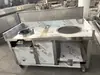 Carrito de Comida Multifuncional para Venta Ambulante: Fideos Fritos, Arroz Frito, Platos Salteados, Estufa de Alta Potencia, Carrito Empujado a Mano para Desayuno de Mercado Nocturno