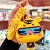 Monedero con llavero de Sanrio con dibujos animados, minibolso de almacenamiento para auriculares, regalo al por mayor