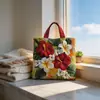 Bolso de Mano Cruzado 3D Nuevo Producto Temu Amazon Moda Femenina de Moda Bolso de Hombro Lona 300g