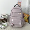 Mochila Escolar Estilo Coreano, Bolso Casual para Mujeres de Secundaria, Mochila Sencilla para Estudiantes Universitarios, Gran Capacidad, Bolso Casual de Alta Gama para Hombres